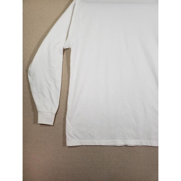 A+ By Sai PDX Sweater Medium White Pullover Sweatshirt Mock Neck Long Sleeve - Picture 5 of 13